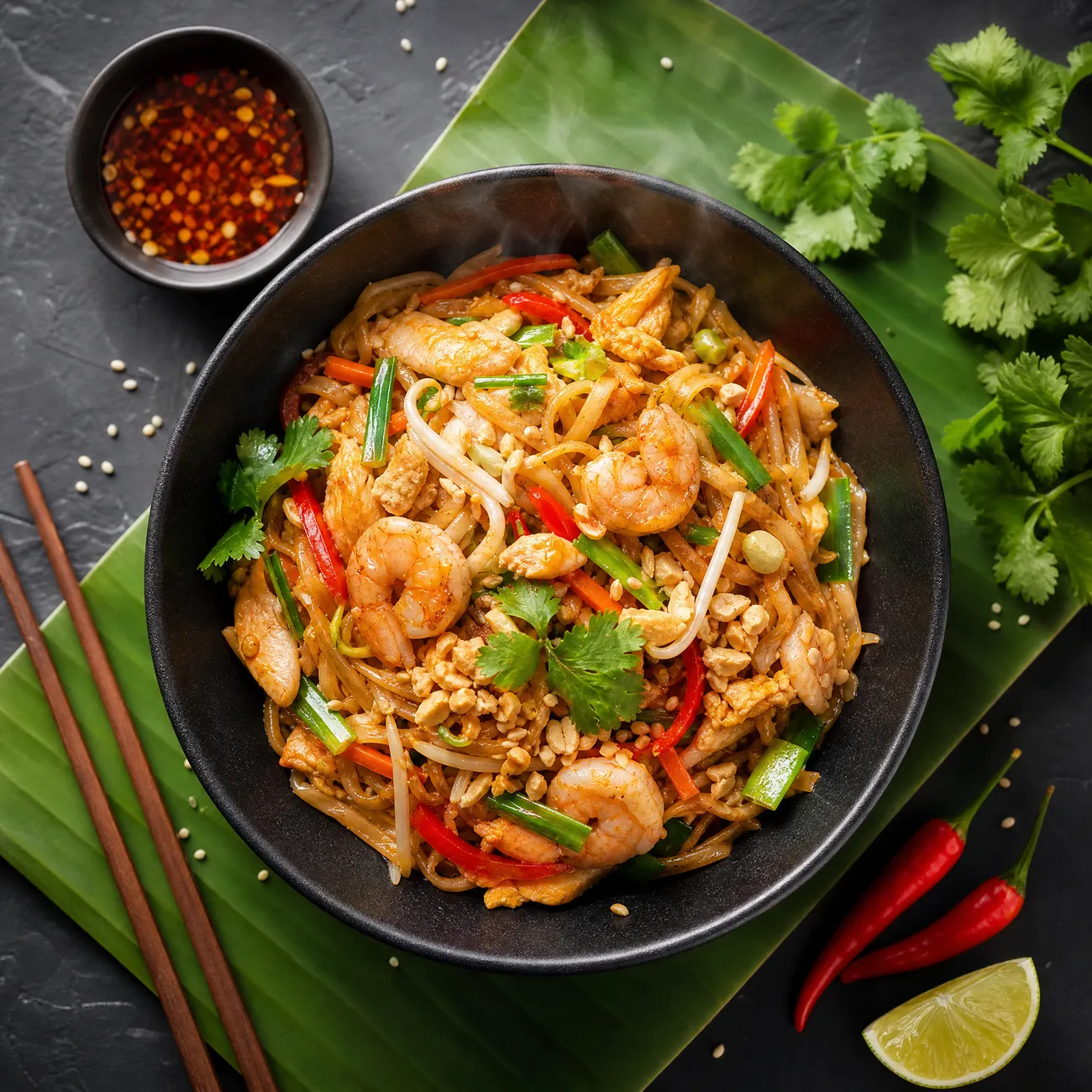 Wok thaï sauté aux légumes
